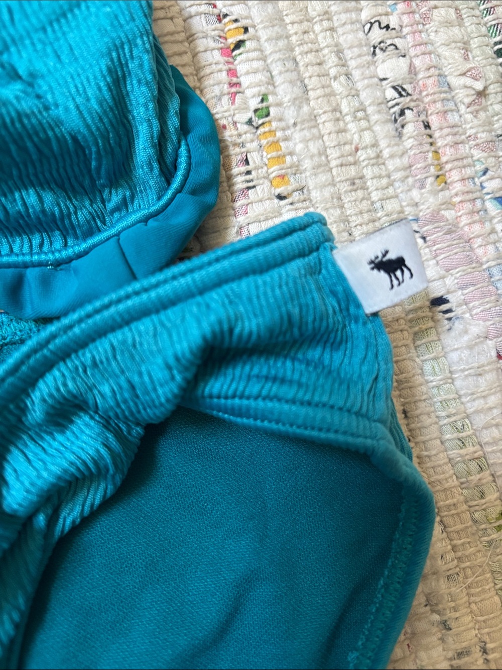 abercrombie kids Teal Two-Piece Bikini Set - Picture 4 of 5